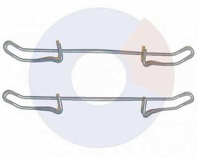CARRAB BRAKE PARTS 2206 -  Комплектующие, колодки дискового тормоза